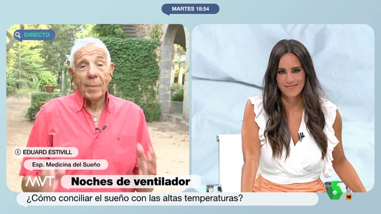 ¿Ducha fría? ¿Aire o ventilador? El doctor Estivill aclara qué hacer para dormir bien pese al calor ¿Ducha fría? ¿Aire o ventilador? El doctor Estivill aclara qué hacer para dormir bien pese al calor