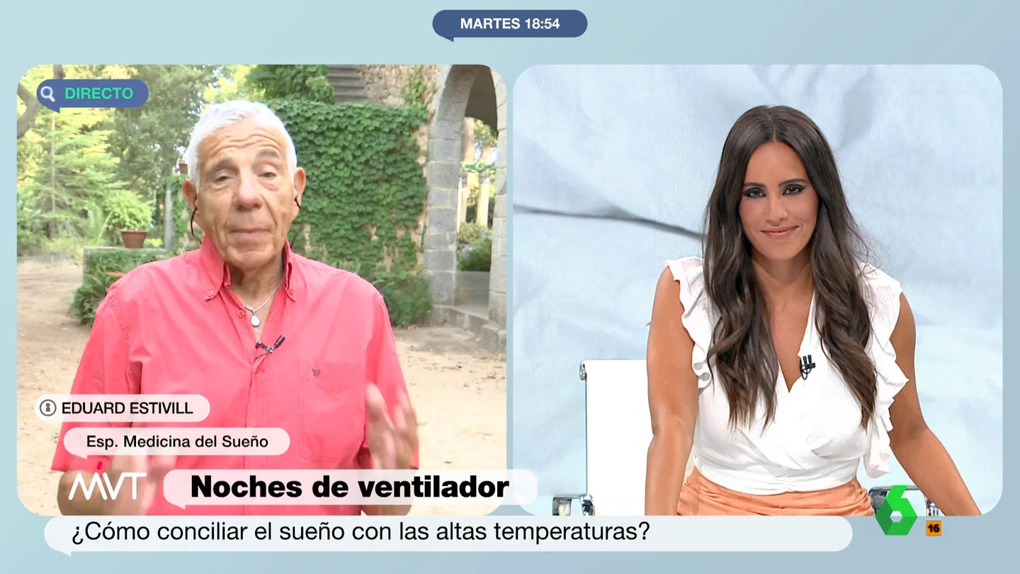 ¿Ducha fría? ¿Aire o ventilador? El doctor Estivill aclara qué hacer para dormir bien pese al calor ¿Ducha fría? ¿Aire o ventilador? El doctor Estivill aclara qué hacer para dormir bien pese al calor