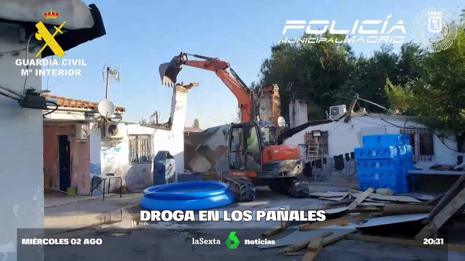 Droga en los pañales: cae una red que utilizaba a niños para vigilar y ocultar los estupefacientes