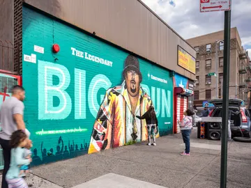 Big Pun Mural-Bronx. Nueva York Big Pun Mural-Bronx. Nueva York