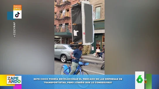 La técnica de un chico que podría revolucionar el mercado de las mudanzas: "Usa la cabeza para todo" La técnica de un chico que podría revolucionar el mercado de las mudanzas: "Usa la cabeza para todo"