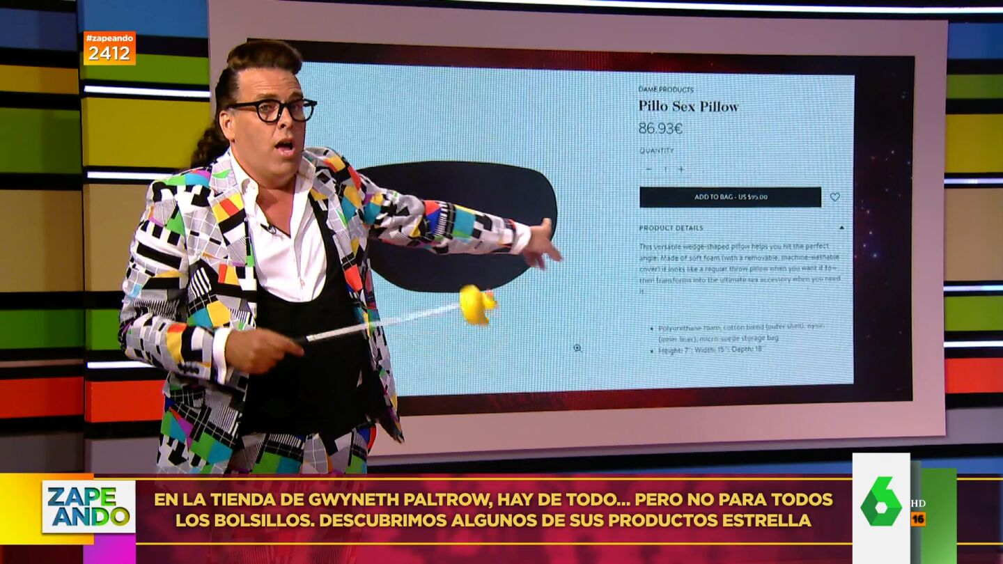 Torito analiza los productos sexuales que vende Gwyneth Paltrow