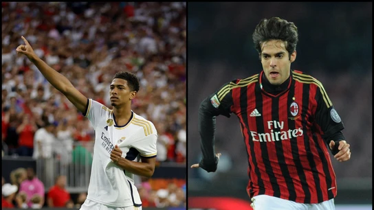 Ricardo Kaká y Jude Bellingham Ricardo Kaká y Jude Bellingham