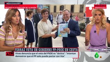 Afra Blanco sobre la importancia del PSOE de Ceuta para Vivas: "La gobernabilidad está en riesgo"