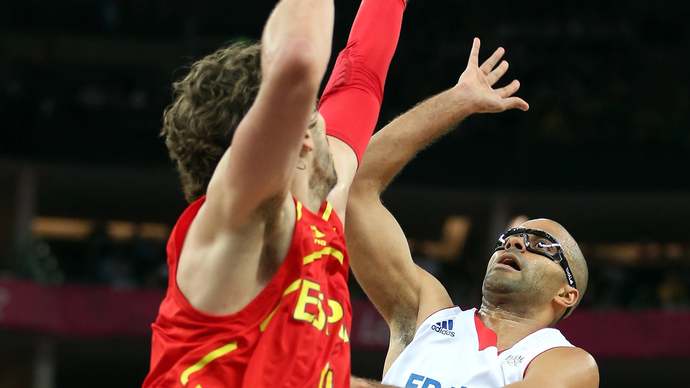 Tony Parker y Pau Gasol