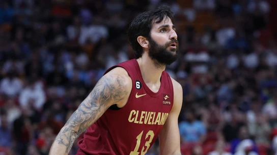 Ricky Rubio, con los Cavs Ricky Rubio, con los Cavs