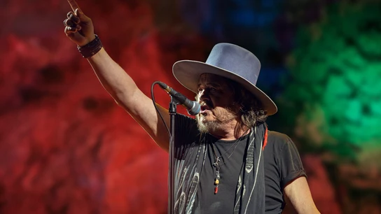 Zucchero durante su actuación en Starlite. Zucchero durante su actuación en Starlite.