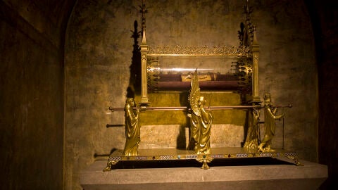 Interior de la Basílica de Santa María Magdalena de Vézelay