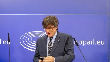 Carles Puigdemont en una foto de archivo durante una rueda de prensa. 