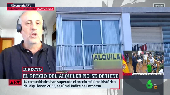 Alejandro Inurrieta advierte sobre el problema del precio del alquiler: "A corto y medio plazo no hay solución" Alejandro Inurrieta advierte sobre el problema del precio del alquiler: "A corto y medio plazo no hay solución"