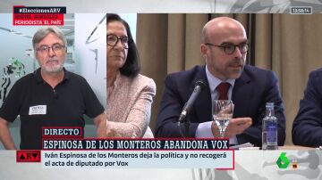 Miguel González, sobre la renuncia de Espinosa de los Monteros: "Buxadé tiene un peso fundamental en su salida"