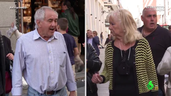 Thais Villas se ve obligada a pedir respeto en un debate en plena calle sobre la religión: "Usted nació ya sucio" Thais Villas se ve obligada a pedir respeto en un debate en plena calle sobre la religión: "Usted nació ya sucio"