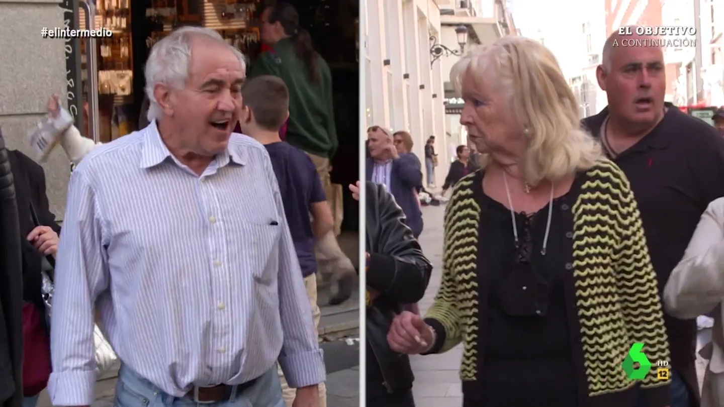 Thais Villas se ve obligada a pedir respeto en un debate en plena calle sobre la religión: "Usted nació ya sucio" Thais Villas se ve obligada a pedir respeto en un debate en plena calle sobre la religión: "Usted nació ya sucio"
