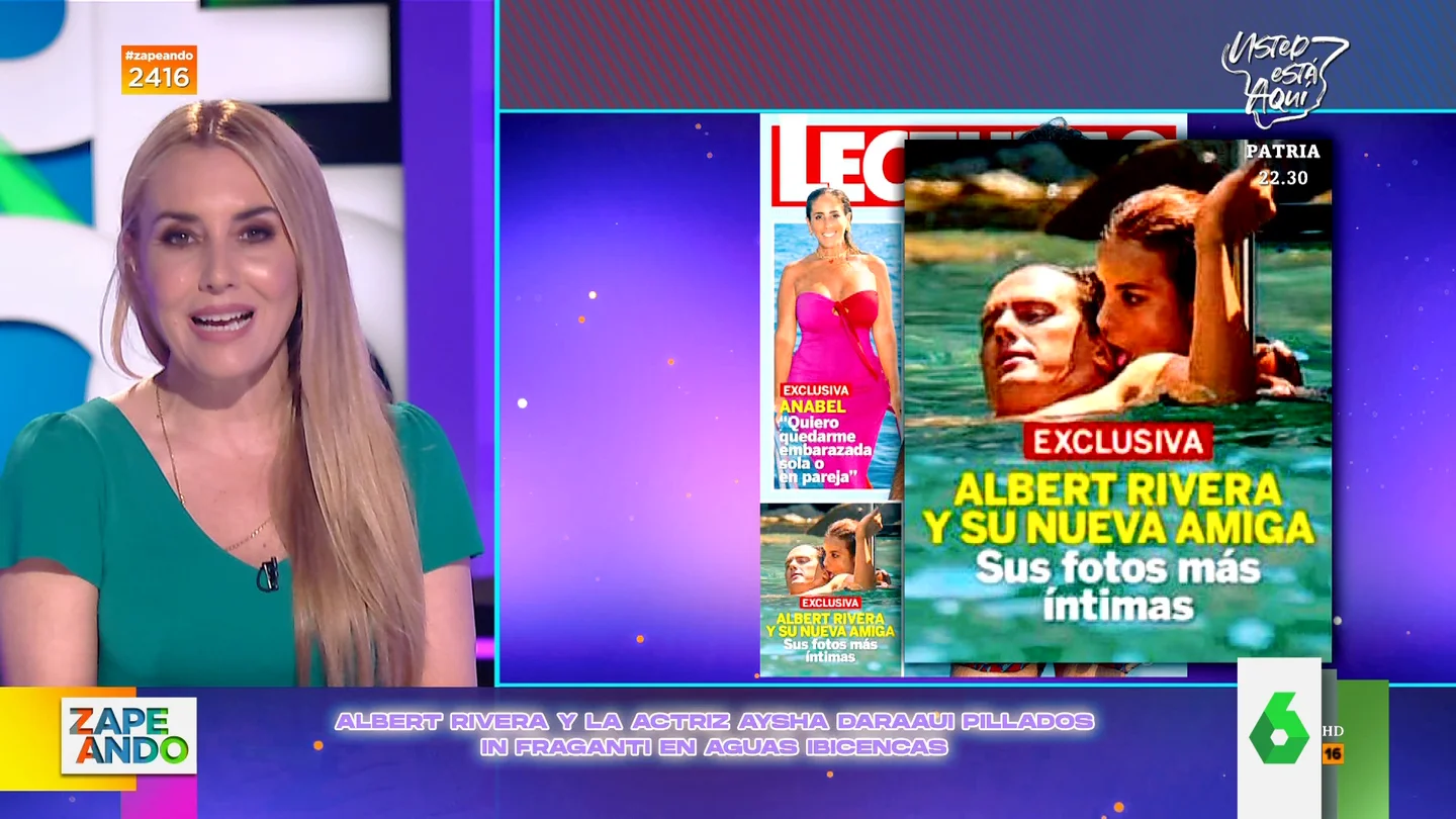 Las imágenes de Albert Rivera en actitud cariñosa con Aysha Daraaui Las imágenes de Albert Rivera en actitud cariñosa con Aysha Daraaui