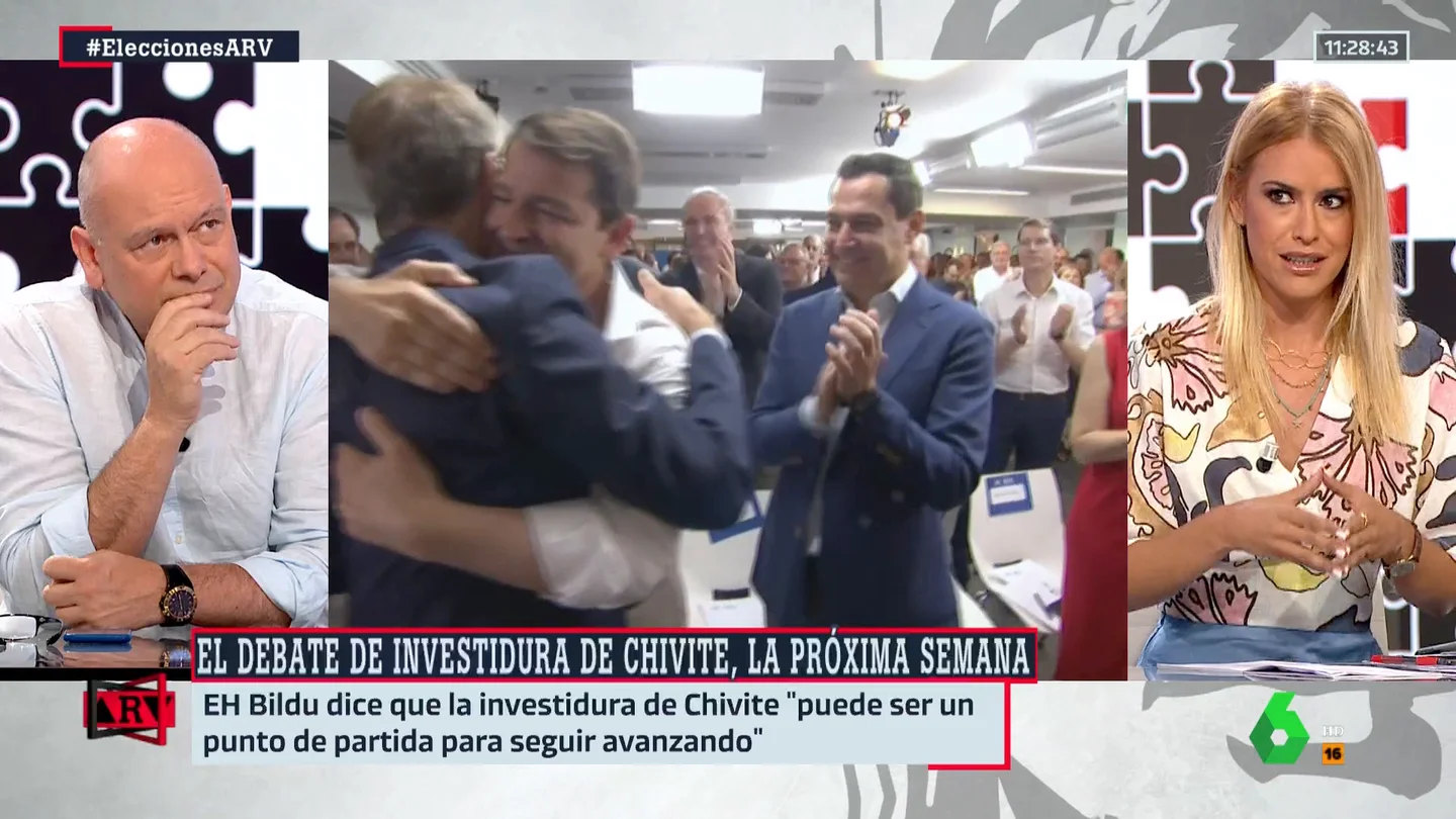 Afra Blanco contra Feijóo: "María Guardiola no estaba dispuesta a pactar con Vox y sólo a ella se le obliga a hacerlo" Afra Blanco contra Feijóo: "María Guardiola no estaba dispuesta a pactar con Vox y sólo a ella se le obliga a hacerlo"