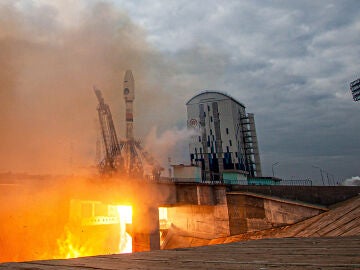 Lanzamiento de la misión rusa Luna-25