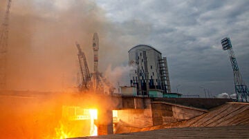 Lanzamiento de la misión rusa Luna-25