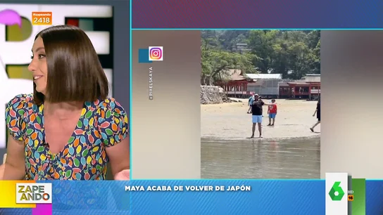 Maya Pixelskaya confiesa que tuvo dos sustitos en su viaje a Japón Maya Pixelskaya confiesa que tuvo dos sustitos en su viaje a Japón