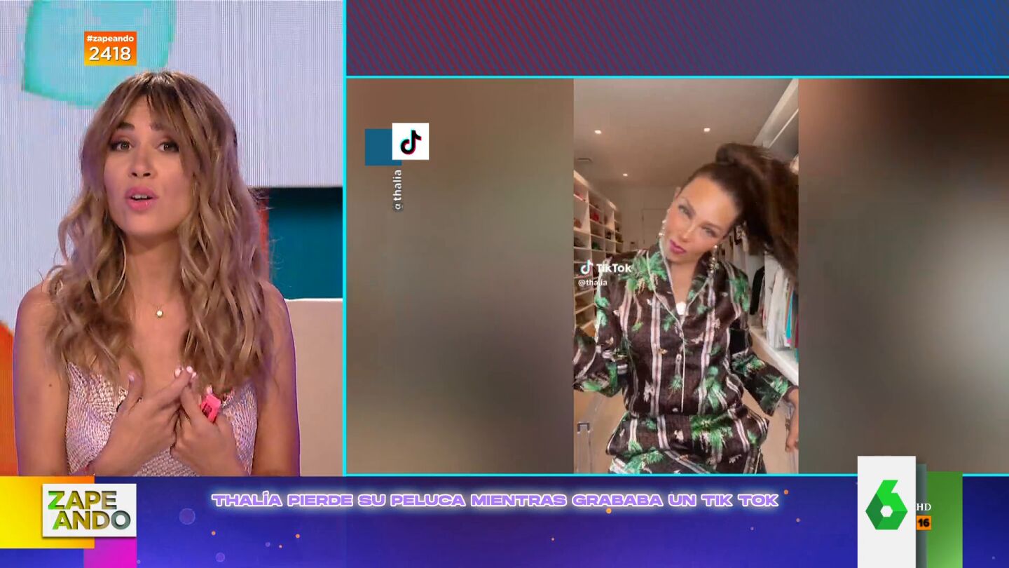El momento tierra tr&aacute;game de Mar&iacute;a G&oacute;mez presentado Zapeando: "Casi fallezco aqu&iacute;" 
