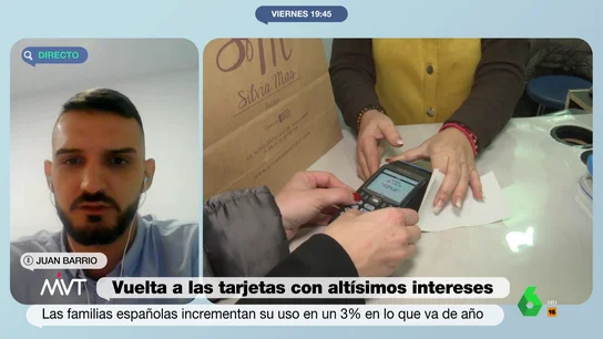 "Se crea un sobreendeudamiento, una bola de nieve": la seria advertencia de Juan Barrio, afectado por las tarjetas de crédito revolving "Se crea un sobreendeudamiento, una bola de nieve": la seria advertencia de Juan Barrio, afectado por las tarjetas de crédito revolving