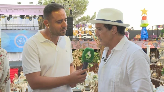 Antonio Banderas, un padrino de lujo en la 14 gala solidaria del festival Starlite de Marbella Antonio Banderas, un padrino de lujo en la 14 gala solidaria del festival Starlite de Marbella