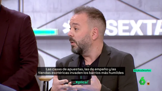 La reflexión de Antonio Maestre sobre la proliferación de casas de apuestas en barrios con rentas bajas: "Buscan aprovecharse de la miseria" La reflexión de Antonio Maestre sobre la proliferación de casas de apuestas en barrios con rentas bajas: "Buscan aprovecharse de la miseria"