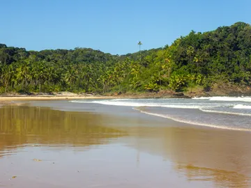 Imagen de archivo de una isla en Brasil Imagen de archivo de una isla en Brasil