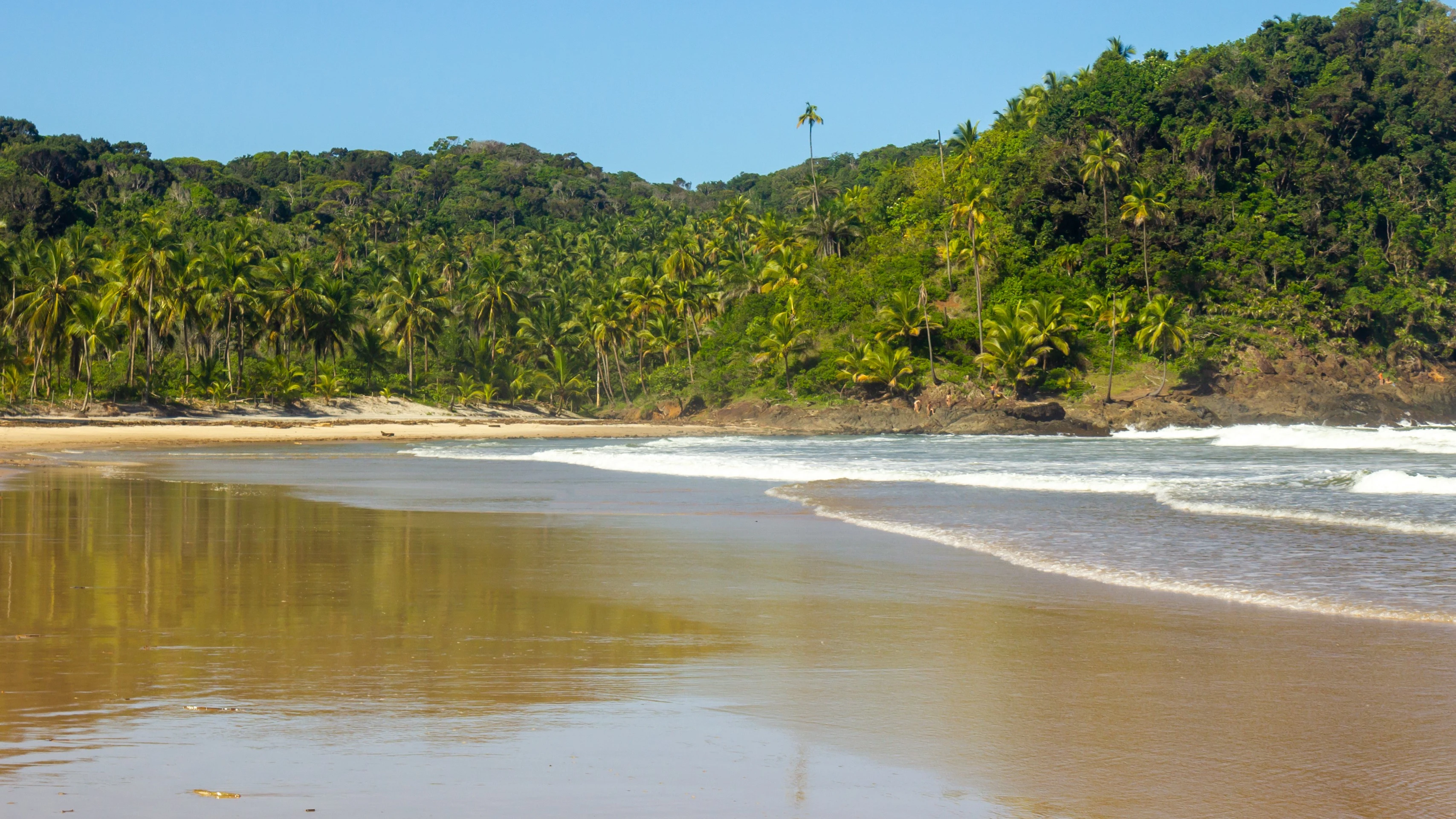 Imagen de archivo de una isla en Brasil Imagen de archivo de una isla en Brasil