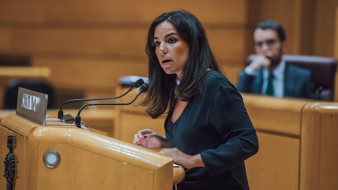 Pepa Millán, la abogada de 28 años elegida como portavoz de Vox tras la salida de Espinosa de los Monteros