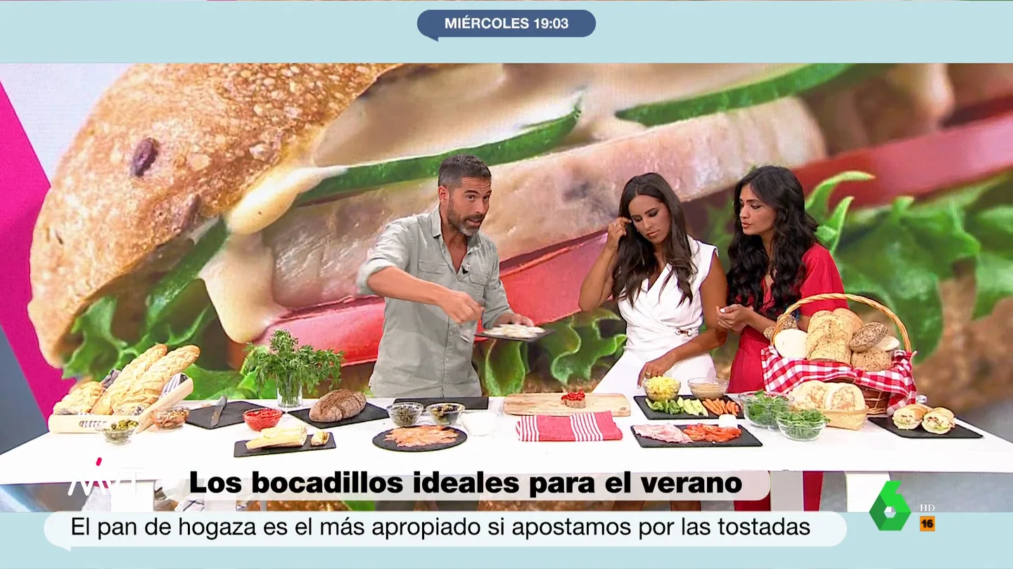 Pablo Ojeda explica qué tipo de pan escoger para hacer una tostada o bocadillo sano y completo? Pablo Ojeda explica qué tipo de pan escoger para hacer una tostada o bocadillo sano y completo?