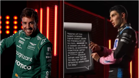Fernando Alonso y Ocon Fernando Alonso y Ocon
