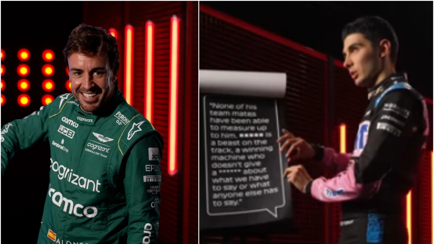 Fernando Alonso y Ocon Fernando Alonso y Ocon