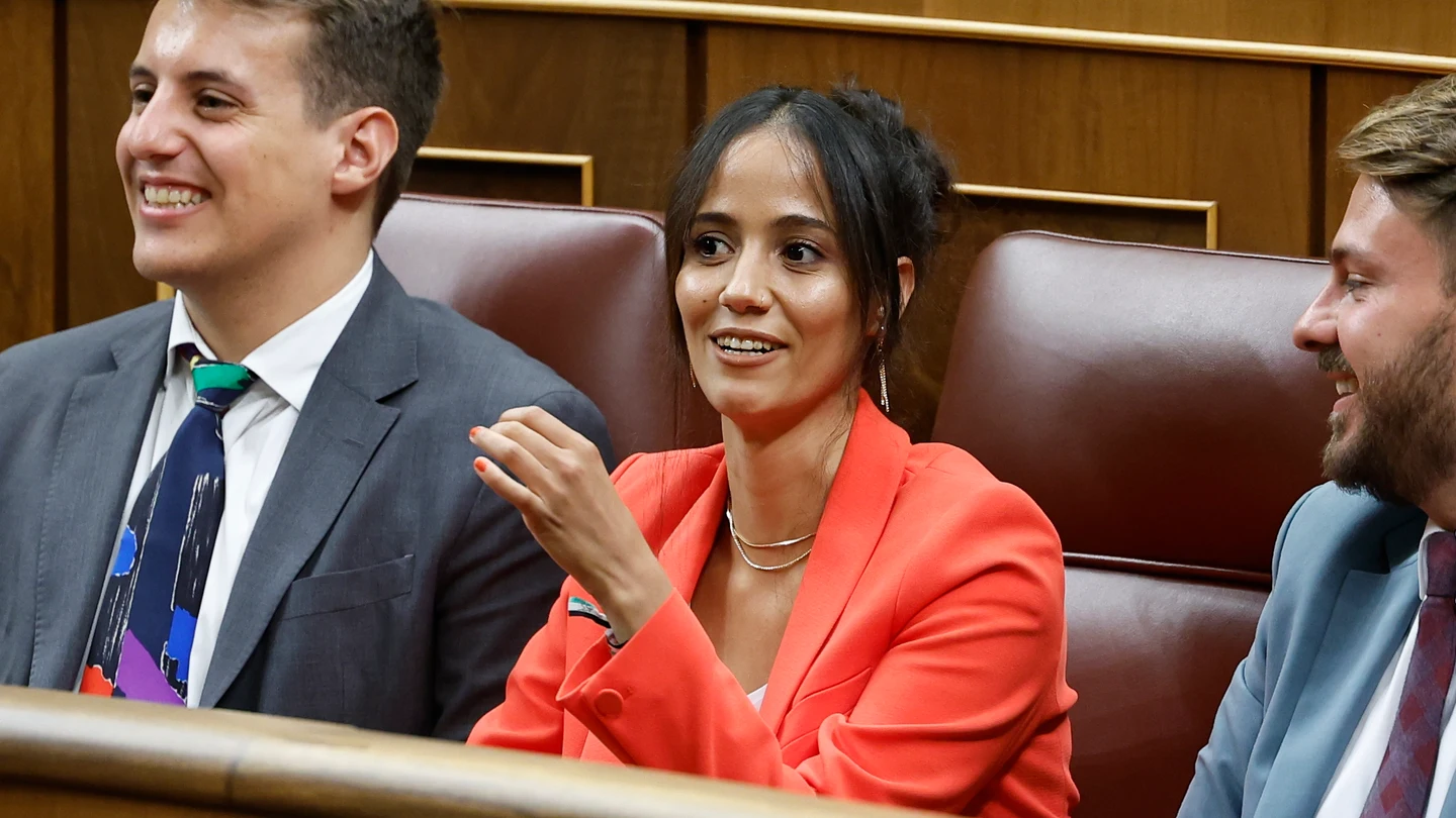La diputada de Sumar Tesh Sidi, en una imagen de archivo. La diputada de Sumar Tesh Sidi, en una imagen de archivo.