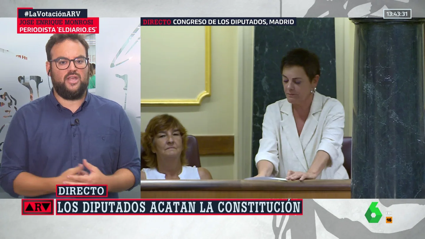 La reflexión de Monrosi sobre la Mesa del Congreso: "Es una derrota política importante para el PP" La reflexión de Monrosi sobre la Mesa del Congreso: "Es una derrota política importante para el PP"