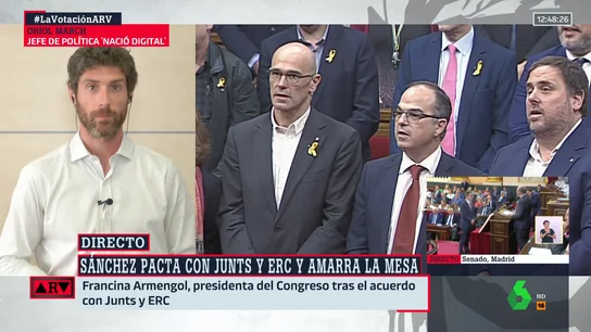 Oriol March, sobre ERC y Junts: "Vamos a ver una pelea para ver quién le saca más cosas al PSOE" Oriol March, sobre ERC y Junts: "Vamos a ver una pelea para ver quién le saca más cosas al PSOE"