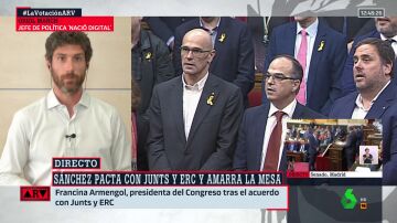 Oriol March, sobre ERC y Junts: "Vamos a ver una pelea para ver quién le saca más cosas al PSOE"