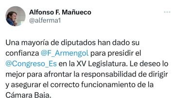 El tuit eliminado de Mañueco