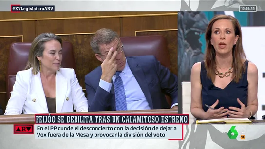Ángeles Caballero, en Al Rojo Vivo. ARV - Ángeles Caballero: "Feijóo solo puede ser presidente del Gobierno si hay repetición electoral"