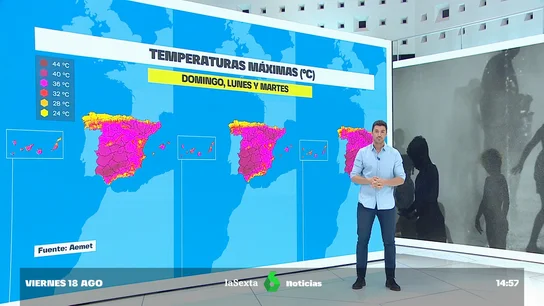 Llega la cuarta ola de calor a España, con máximas de 40 grados, a partir del fin de semana Llega la cuarta ola de calor a España, con máximas de 40 grados, a partir del fin de semana