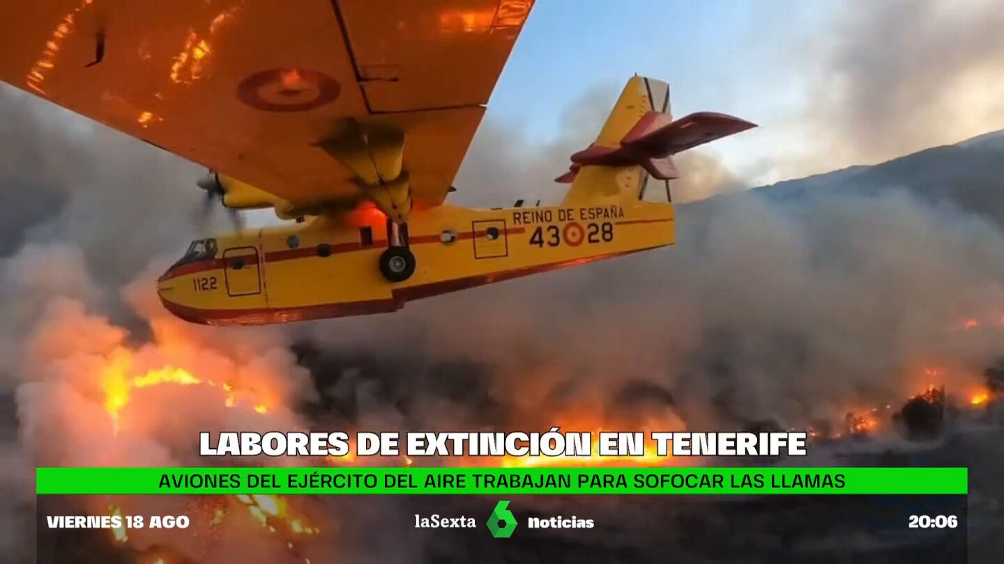 Incendio en Tenerife