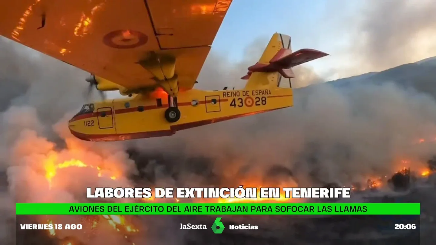 Incendio en Tenerife Incendio en Tenerife