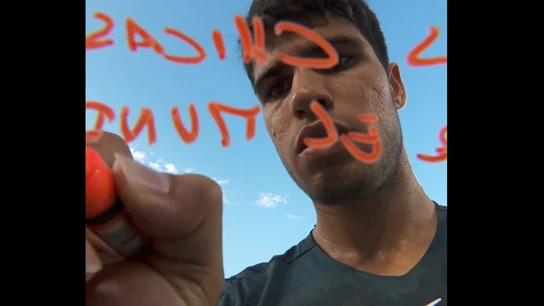 Carlos Alcaraz y su guiño a la Selección de fútbol femenino Carlos Alcaraz y su guiño a la Selección de fútbol femenino