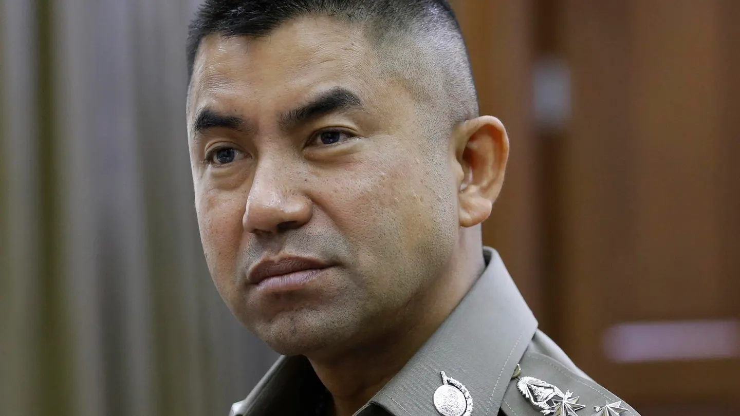 Surachate "Big Joke" Hakparn, número dos de la policía tailandesa Surachate "Big Joke" Hakparn, número dos de la policía tailandesa