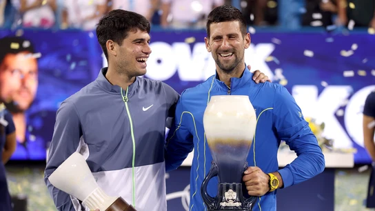 El piropo de Novak Djokovic a Carlos Alcaraz que tiene presente a Rafa Nadal El piropo de Novak Djokovic a Carlos Alcaraz que tiene presente a Rafa Nadal