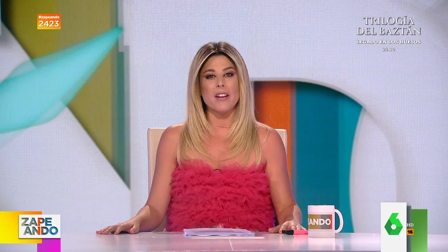 Valeria Ros toma los mandos de Zapeando esta semana: "Que Dios nos coja confesados" Valeria Ros toma los mandos de Zapeando esta semana: "Que Dios nos coja confesados"