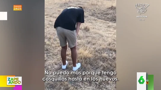 "Tengo cosquillas hasta en los h*****": la reacción de un chico que cree sufrir un golpe de calor durante un paseo en bici "Tengo cosquillas hasta en los h*****": la reacción de un chico que cree sufrir un golpe de calor durante un paseo en bici