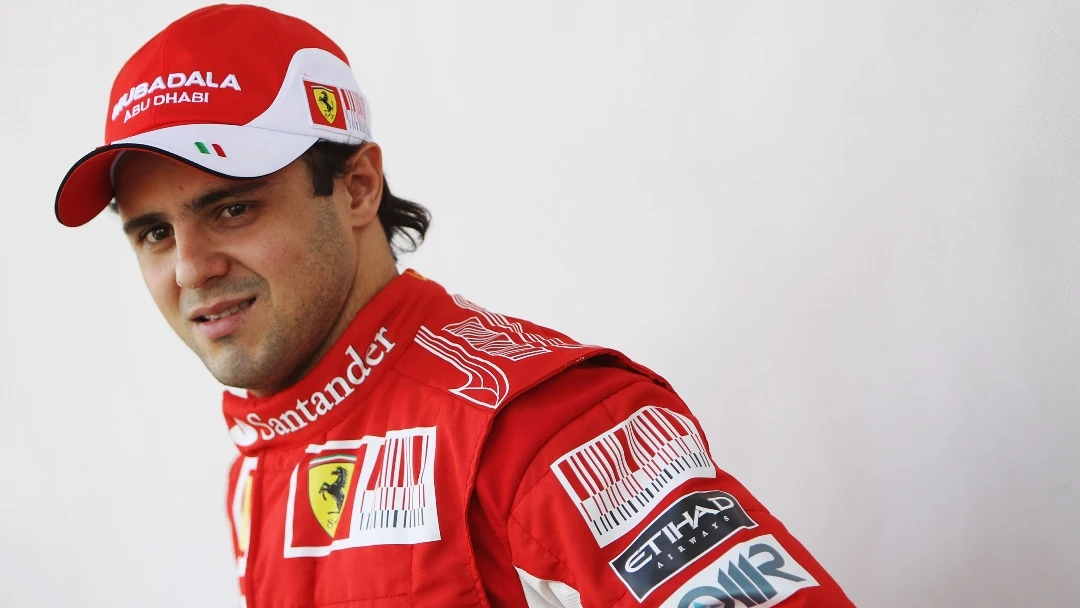 Felipe Massa en Ferrari en una foto de archivo