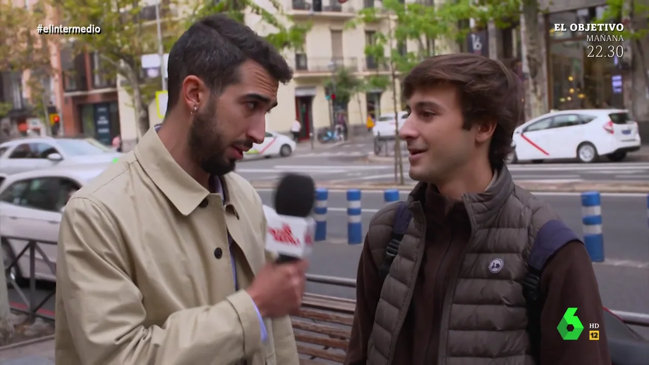 Pelayo, el joven que defendió a los catalanes en Madrid: "Hablo todos los días con amigos catalanes en castellano"