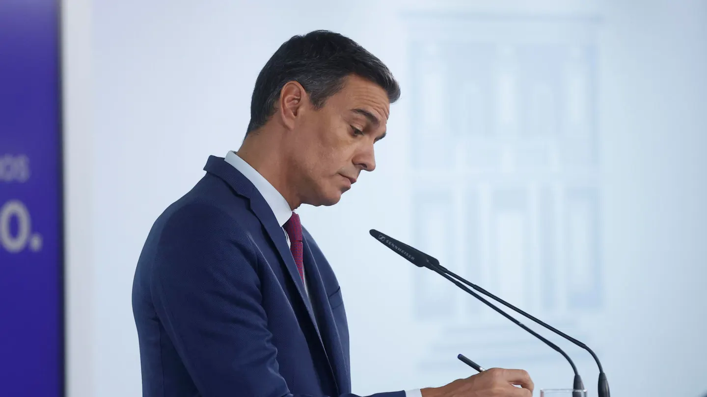 Imagen de archivo de Pedro Sánchez. Imagen de archivo de Pedro Sánchez.