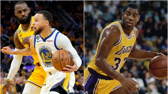 "Magic Johnson es de largo el mejor base de todos los tiempos", Michael Jordan fulmina a Curry "Magic Johnson es de largo el mejor base de todos los tiempos", Michael Jordan fulmina a Curry